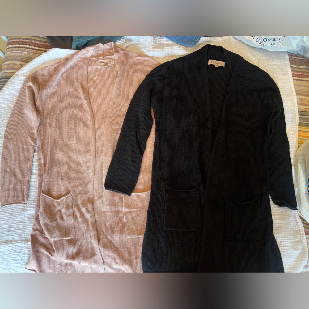 Women's Philosophy Cable Knit Cardigan Bundle